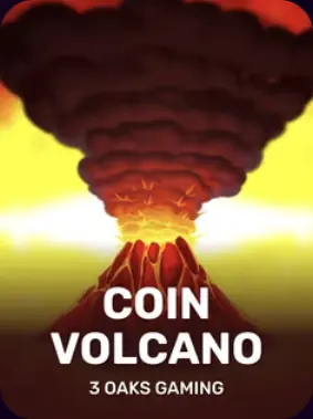 Coin Volcano, jogo de 3 Oaks Gaming no lobby da MaxWin