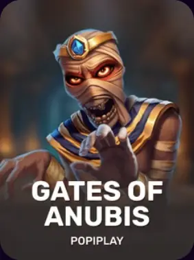 Gates of Anubis, jogo de Popiplay no lobby da MaxWin