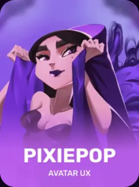 Pixiepop, jogo de Avatar UX no lobby da MaxWin