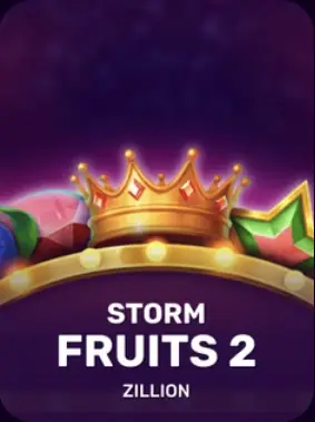 Storm Fruits 2, jogo de Zillion no lobby da MaxWin